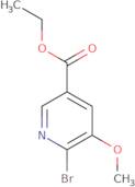 Ethyl 6-bromo-5-methoxypyridine-3-carboxylate