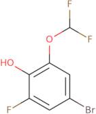 4-Bromo-2-difluoromethoxy-6-fluorophenol