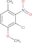 2-Chloro-1-methoxy-4-methyl-3-nitro-benzene