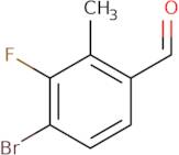 4-Bromo-3-fluoro-2-methylbenzaldehyde