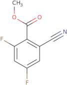 2-Cyano-4,6-difluoro-benzoic acid methyl ester