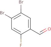 4,5-Dibromo-2-fluorobenzaldehyde