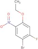 1-Bromo-4-ethoxy-2-fluoro-5-nitrobenzene