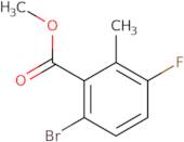 Methyl 6-bromo-3-fluoro-2-methylbenzoate