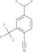 4-(Difluoromethyl)-2-(trifluoromethyl)benzonitrile