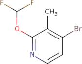 4-Bromo-2-(difluoromethoxy)-3-methylpyridine