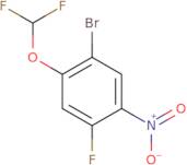 1-Bromo-2-difluoromethoxy-4-fluoro-5-nitrobenzene