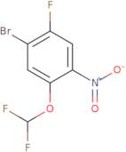 1-Bromo-5-(difluoromethoxy)-2-fluoro-4-nitrobenzene