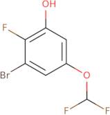 3-Bromo-5-difluoromethoxy-2-fluorophenol