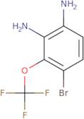 4-Bromo-3-(trifluoromethoxy)benzene-1,2-diamine