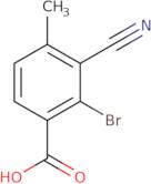 2-Bromo-3-cyano-4-methylbenzoic acid