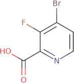 4-Bromo-3-fluoropyridine-2-carboxylic acid