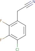 2-(4-Chloro-2,3-difluorophenyl)acetonitrile