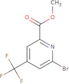 Methyl 6-bromo-4-(trifluoromethyl)pyridine-2-carboxylate