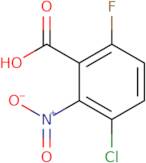 3-Chloro-6-fluoro-2-nitrobenzoic acid