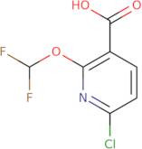 6-Chloro-2-(difluoromethoxy)nicotinic acid