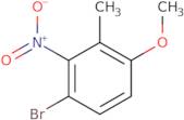 1-Bromo-4-methoxy-3-methyl-2-nitrobenzene