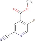 Methyl 2-cyano-5-fluoropyridine-4-carboxylate