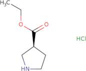 Ethyl (3S)-pyrrolidine-3-carboxylate hydrochloride