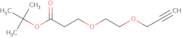 Propargyl-PEG2-t-butyl ester