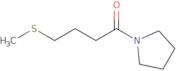 4-(Methylsulfanyl)-1-(pyrrolidin-1-yl)butan-1-one