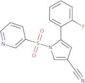 5-(2-Fluorophenyl)-1-(pyridin-3-ylsulfonyl)-1H-pyrrole-3-carbonitrile