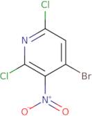 4-Bromo-2,6-dichloro-3-nitropyridine