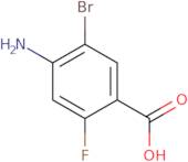 4-Amino-5-bromo-2-fluoro-benzoic acid