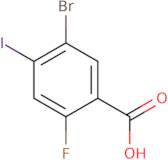 5-Bromo-2-fluoro-4-iodo-benzoic acid