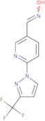 N-({6-[3-(Trifluoromethyl)-1H-pyrazol-1-yl]pyridin-3-yl}methylidene)hydroxylamine