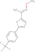 Methoxy(1-{5-[4-(trifluoromethyl)phenyl]thiophen-2-yl}ethylidene)amine