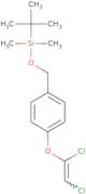 tert-Butyl({4-[(1,2-dichloroethenyl)oxy]phenyl}methoxy)dimethylsilane