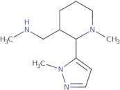 rac-Methyl({[(2R,3S)-1-methyl-2-(1-methyl-1H-pyrazol-5-yl)piperidin-3-yl]methyl})amine