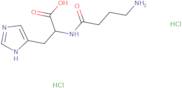 (2S)-2-(4-Aminobutanamido)-3-(1H-imidazol-4-yl)propanoic acid dihydrochloride