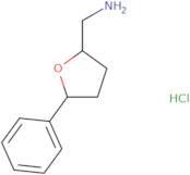 rac-[(2R,5S)-5-Phenyloxolan-2-yl]methanamine hydrochloride