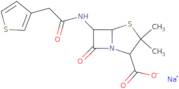 Sodium (2S,5R,6R)-3,3-dimethyl-7-oxo-6-[(2-thiophen-3-ylacetyl)amino]-4-thia-1-azabicyclo[3.2.0]heptane-2-carboxylate