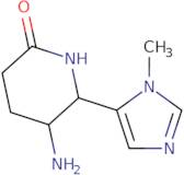 5-Amino-6-(1-methyl-1H-imidazol-5-yl)piperidin-2-one