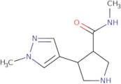 rac-(3R,4S)-N-Methyl-4-(1-methyl-1H-pyrazol-4-yl)pyrrolidine-3-carboxamide