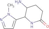 rac-(5R,6R)-5-Amino-6-(1-methyl-1H-pyrazol-5-yl)piperidin-2-one