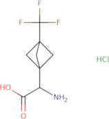 (2R)-2-amino-2-[3-(trifluoromethyl)bicyclo[1.1.1]pentan-1-yl]acetic acid hydrochloride