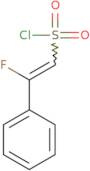 (Z)-2-Fluoro-2-phenylethene-1-sulfonyl chloride
