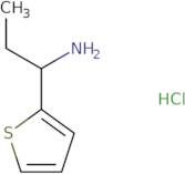 (1S)-1-(Thiophen-2-yl)propan-1-amine hydrochloride