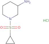 (3R)-1-(Cyclopropanesulfonyl)piperidin-3-amine hydrochloride