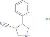 rac-(3R,4S)-4-Phenylpyrrolidine-3-carbonitrile hydrochloride