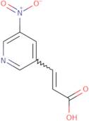 3-(5-Nitropyridin-3-yl)prop-2-enoic acid