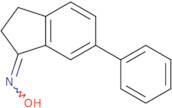 N-(6-Phenyl-2,3-dihydro-1H-inden-1-ylidene)hydroxylamine