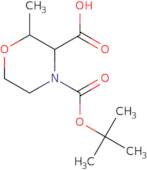 (2R,3S)-4-[(tert-Butoxy)carbonyl]-2-methylmorpholine-3-carboxylic acid