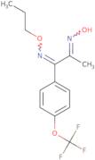 {2-Nitroso-1-[4-(trifluoromethoxy)phenyl]prop-1-en-1-yl}(propoxy)amine