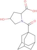 (2S,4R)-1-(Adamantane-1-carbonyl)-4-hydroxypyrrolidine-2-carboxylic acid