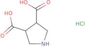 (3R,4R)-Pyrrolidine-3,4-dicarboxylic acid hydrochloride